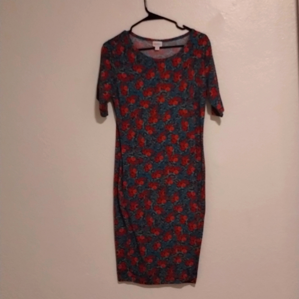 Lularoe Medium Julia Pencil Dress